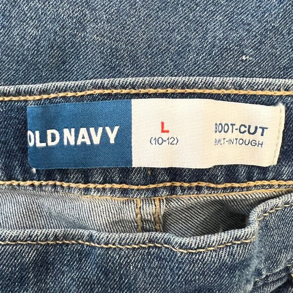 NWT OLD NAVY GIRLS BOOT CUT JEANS SIZE 10-12 - Picture 4 of 6